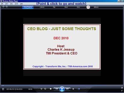 CEO Blog Video